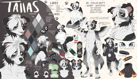 Fursona Ref Sheet Base, Fursona Design, Fursona Ref Sheet, Fursona Ref, Fursona Art, Trash Chute, Adopt Idea, Ref Sheet, Asking For Help