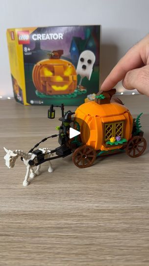 Lego Pumpkin, Diy Lego, Pumpkin Carriage, Cool Lego, The Witch, Tealight, Tea Lights, I Know, Lego