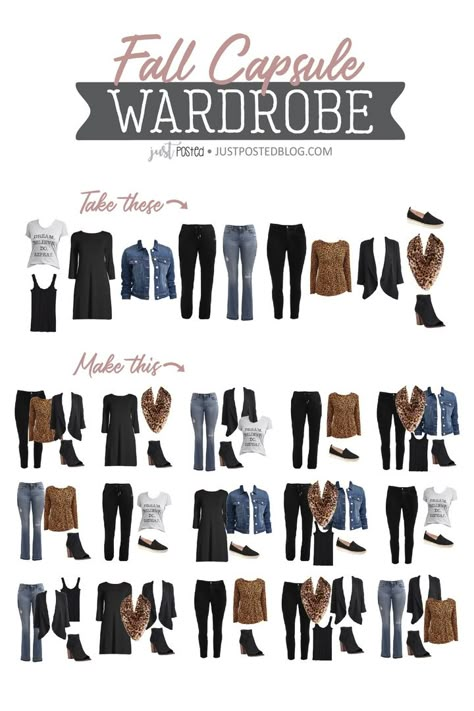 Fall Capsule Wardrobe #justpostedblog #ShopStyle #shopthelook #MyShopStyle #OOTD #LooksChallenge #ContributingEditor #Lifestyle Capsule Wardrobe Casual, Perfect Capsule Wardrobe, Walmart Fashion, Fashion Capsule Wardrobe, Look Formal, Travel Capsule Wardrobe, Minimalist Capsule Wardrobe, Winter Capsule Wardrobe, Capsule Outfits