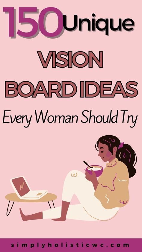 150 Vision Board Ideas to Bring Your Dreams to Life Career Vision Board Examples, Vision Board Examples Inspiration, Creative Vision Board Ideas, Successful Vision Board, Dream Board Examples, Unique Vision Boards, Spiritual Vision Board, Vision Board Project, Vision Board Journal