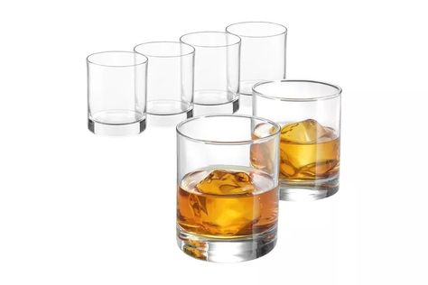 My Favorite Duralex Glasses Are Now Only $3 Each at Amazon Short Glass, Bormioli Rocco, How To Make Drinks, Bottom Design, Glass Tumblers, Whiskey Glass, Whiskey Glasses, Italian Craftsmanship, Bar Glassware