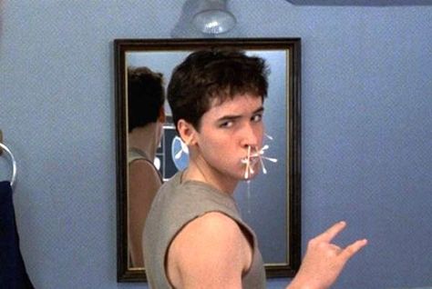 Try as he might, John Cusack as Lane Meyer is really Better Off Dead. Funniest Quotes, John Cusack, Better Off Dead, John Hughes, Dark Sense Of Humor, Surprising Facts, Facts About, Trivia