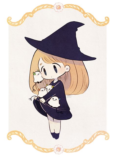 By the artist Ayu ! A Drawing, A Cat, A Girl, The Story, Witch, Wattpad