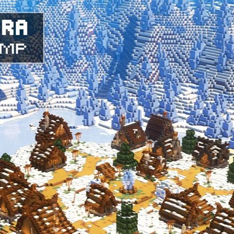 Graysun | Minecraft Builds on Instagram: "Minecraft - Tundra Village Revamp Available to download on Patreon soon! 🧱Ressource pack: Jermsy Better leaves 🌄SHADERS: Complementary shaders V4.7(Custom setting) 🔹️ Built on bakery.dedimc.io 🔹️Join us! _________________________________________ 💾 Download my builds on Patreon (link in bio) 🔄 Share this with your Minecraft friends! 👥️ Follow for Minecraft ideas and inspiration _________________________________________ 🏷 - tags: #minecraft #minecr Tundra Minecraft Builds, Minecraft Tundra Village, Minecraft Tundra Builds, Tundra Village, Minecraft Custom Village, Minecraft Inspo, Minecraft Builds, Minecraft Ideas, Minecraft