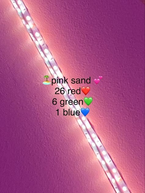 Pastel Led Lights, Summer Led Light Colors, Led Light Color Combinations, Colors To Make With Led Lights, Preppy Led Light Colors, Led Light Codes, Led Light Combination, Led Lights Custom Colors, Led Light Design Ideas