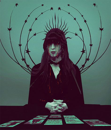 ArtStation - The Fortune Teller, Noah Stacey Dark Fortune Teller, Fantasy Fortune Teller, Fortune Teller Halloween Scene, Creepy Fortune Teller, Old Fortune Teller, Fortune Teller With Crystal Ball, Mystical Halloween, Blood Magic, Dog Photography Poses