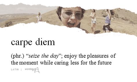 Seize the Day and Enjoy your weekend! Carpe Diem Meaning, Uncommon Words, Number 11, Unusual Words, Word Definitions, 1 Number, Words To Use, Super Quotes, Sarcastic Quotes Funny