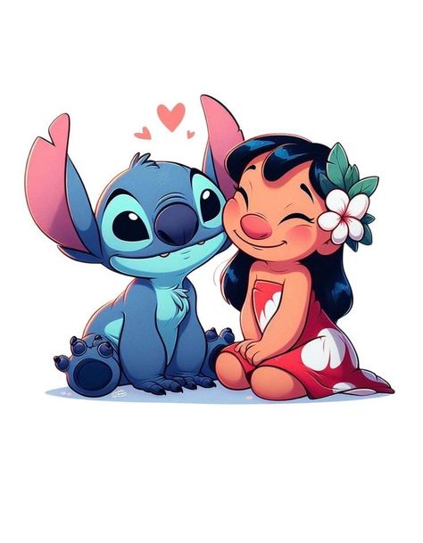 Stitch Drawings, ليلو وستيتش, Photo Stitch, Lilo And Stitch Drawings, Stitch Character, Whatsapp Wallpaper Cute, Images Kawaii, Stitch Drawing, Lilo Et Stitch