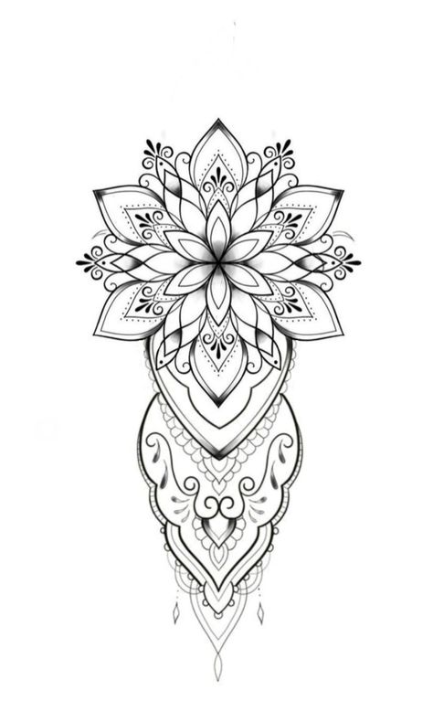 Mandala Tattoo Foot, Mandala Tattoo Design For Men, Arm Mandala Tattoo, Sleeve Mandala Tattoo, Back Mandala Tattoo, Tattoo Back Of Leg, Shoulder Mandala Tattoo, Tattoo Arm Frauen, Mandala Tattoo Stencil