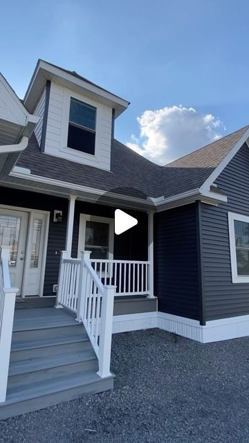 Chance’s Home World on Instagram: "👀The “Wiltshire” modular home by Manorwood Homes! This prefab house is among the top I’ve ever seen! WATCH the FULL tour for all the info and pricing, link in bio!   #modularhome #prefabhouse #housetour #newhome #manufacturedhomes" Nice Double Wide Homes, Pre Fab Homes, Triple Wide Modular Homes, Farmhouse Manufactured Home, Medium Size House, Clayton Modular Homes, Triple Wide Mobile Homes, Best Modular Homes, Double Wide Manufactured Homes