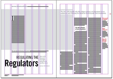 Capital Ideas magazine - Grid Shows Underlying Architecture of Pages | Flickr - Photo Sharing! Magazine Grid, Layout Editoriale, Poster Layouts, Mises En Page Design Graphique, Newsletter Layout, Magazine Layout Inspiration, Yearbook Spreads, 잡지 레이아웃, Newspaper Layout