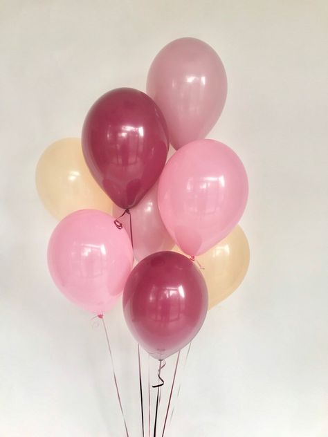 Mauve Baby Shower Ideas, Blush Pink Baby Shower Ideas, Boho Balloons, Fall Balloons, Pink Baby Shower Ideas, Bridal Shower Boho, Pink Sangria, Boho Fall Decor, Blush Pink Baby Shower