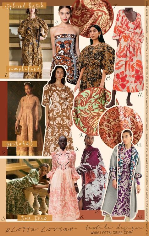 Trending Color Palettes, Mood Board Fashion Inspiration, Board Mood, Fashion 2025, Fashion Portfolio Layout, Fashion Trend Board, Trend Board, Romantic Florals, What Is Fashion