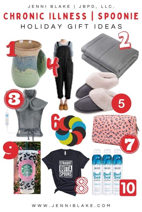 2021 Chronic Illness / Spoonie Gift Guide | List of 10 gifts under $50 Chronic Illness Outfits, Chronic Illness Cart, Spoonie Bag, Fantasy Feast, Myalgic Encephalitis, Huntington's Disease, Game Station, Dysautonomia Pots, Spoonie Life