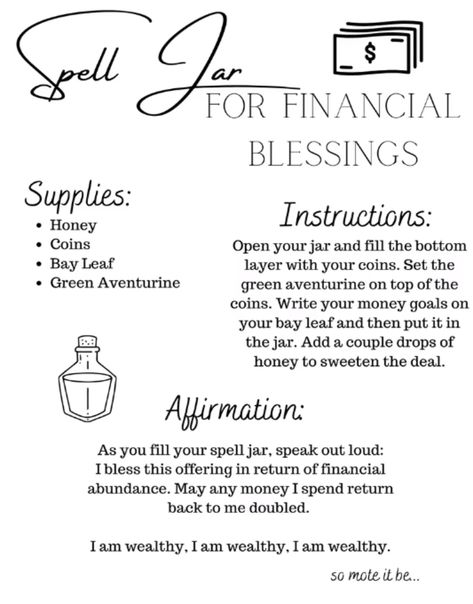 Financial Prosperity Spell, Financial Abundance Spell, Persephone Devotion, Financial Spells, Witchy Cabinet, Business Spell, Money Bowl, Financial Blessing, Money Spells Magic