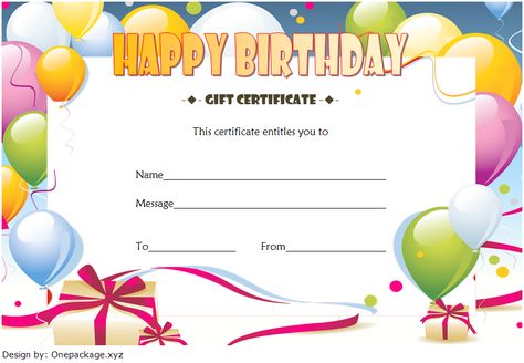 Birthday Certificate Template, Birthday Gift Certificate Printable Free, Free Printable Birthday Certificates, Happy Birthday Gift Certificate Template Printable Free, Birthday Coupon Template Free Printable, Birthday Certificate Printable Free, Gift Certificate Template Printable Free, Birthday Gift Voucher, Birthday Gift Certificate