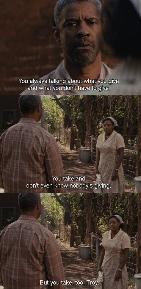 Fences Fences Movie Quotes, Fences Movie, Fence Quotes, Quotes On Leadership, Quotes From Movies, The Millers, Poetry Music, Isaiah 54, Movie Board