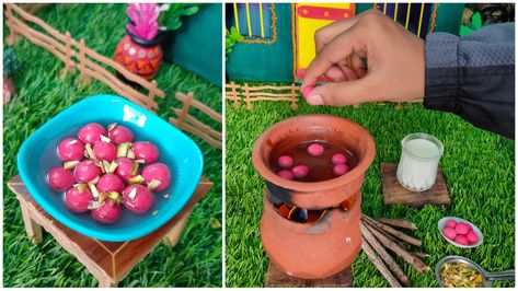 It's all about miniature cooking videos using tiny utensils Tiny Foods, Miniature Rose, Sweet Cooking, Bell Icon, Tiny Food, Sweet Recipes, Stay Tuned, Youtube Channel, Watermelon