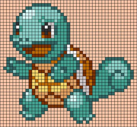 Pokemon Grid Pattern, Pokemon Crochet Tapestry, Pokemon Alpha Pattern, Pokemon Tapestry, Anime Alpha Pattern, Anime Cross Stitch Patterns, Crochet Tarot, Pokemon Alpha, Pokemon Blanket