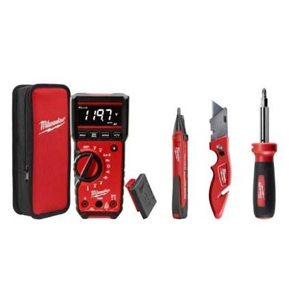 Electrical Combo Kit Milwaukee Garage, Mobile Tool Box, Tools Name, Man Tools, Electrician Work, Handyman Tools, Construction Manager, Milwaukee Power Tools, Business Equipment