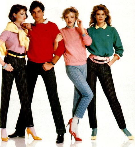 Sergio Valente, Seventeen magazine, April 1984. 80s Fashion Preppy, Look 80s, Fashion Preppy, 80’s Fashion, New Retro Wave, Fashion 80s, 80s And 90s Fashion, Seventeen Magazine, 80s Outfit