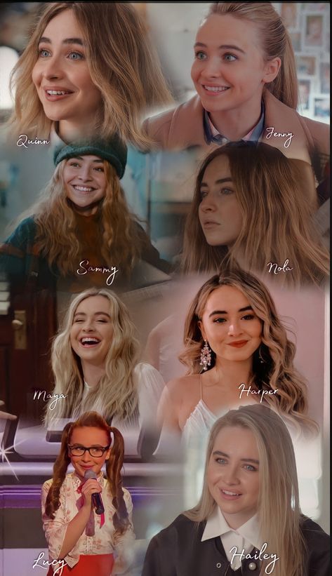 Sabrina Carpenter Disney, Sabrina Carpenter Lockscreen, Sabrina Carpenter Movies, Paprika Hair Color, Disney Descendants Movie, Adventures In Babysitting, Cameron Boyce, Boy Meets World, Trendy Hair Color