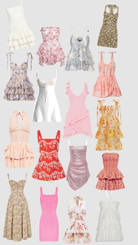 Preppy Summer Dress, Preppy Summer Outfits, Trendy Outfits For Teens, Cute Preppy Outfits, Cute Summer Dresses, Simple Trendy Outfits, Cute Everyday Outfits, Cute Simple Outfits, Summer Fashion Outfits