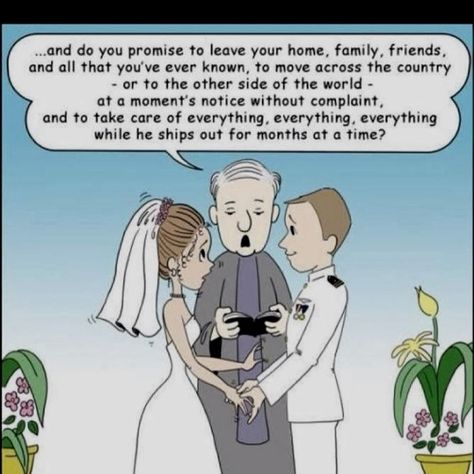 Wife of sailor - vows. (I DO , I DO, I DO!! Amorcito, I'll travel to the other side of the World if I have too...to be close to You!!) Navy Wife Life, Usmc Love, Military Marriage, Military Couple, Military Wife Life, Air Force Wife, Army Wife Life, Navy Girlfriend, Airforce Wife