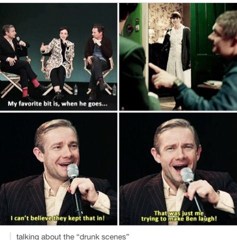 Drunk Sherlock Martin Freeman Hedgehog, Benedict Cumberbatch And Martin Freeman, Drunk Sherlock, Sherlock Benedict, John Lock, Amanda Abbington, Mycroft Holmes, Rupert Graves, Benedict And Martin