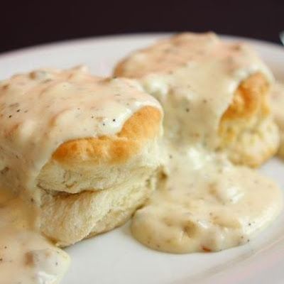 Southern Style Biscuits and Gravy The agregator for recipes around the world.Best recipes Magazine Southern Style Biscuits, Southern Biscuits And Gravy, Breakfast Gravy, Biscuits Gravy, Biscuits And Gravy, Sausage Gravy, What's For Breakfast, Southern Cooking, Gravy Recipes