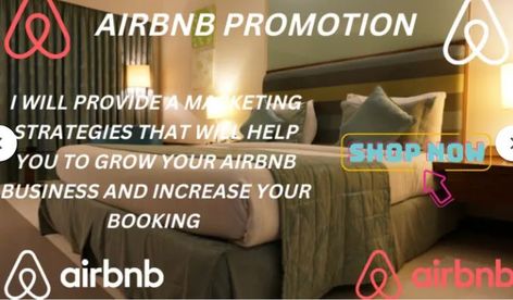 We run viral AirBnB promotions, and SEO Campaigns to achieve all your goals by marketing your airbnb properties. Rolled-out Viral Social networks such as Facebook, Instagram, Pineterest and Twitter, etc. Our marketing strategy focuses on giving the AirBnB hoster the most support possible to increase traffic and bookings for their properties.


My Services Include:

Airbnb promotion 
Airbnb listing 
Booking 
Increased prints and clicks within Airbnb 
Keyword grounded organic traffic available Airbnb Promotion, Etsy Promotion, Grow Together, Marketing Services, Internet Marketing, Promotion, Digital Marketing, Drive, Etsy Shop