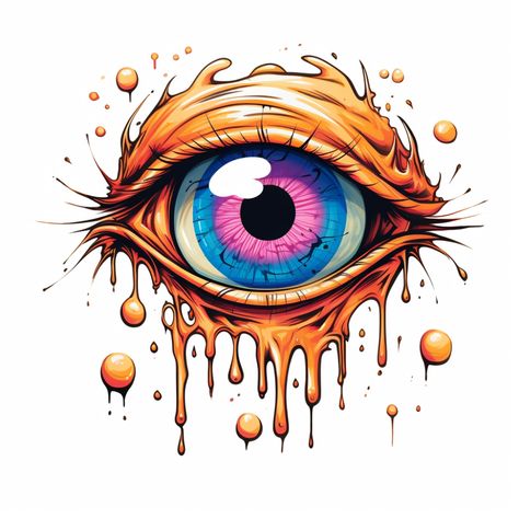 My Images Eyeball Tattoo Design, Eye Graffiti, Cool Eye Drawings, Eyeball Drawing, Eyeball Tattoo, Trippy Cartoon, Eyeball Art, Adobe Illustrator Design, Eye Eye