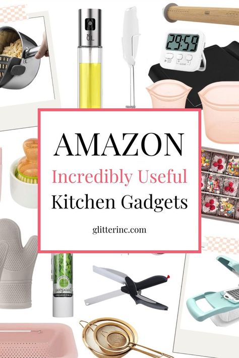 Discover cool cooking gadgets on Amazon that are must-have additions for any kitchen. These unique and fun kitchen tools make cooking easy and efficient. Find the best kitchen gadgets to upgrade your kitchen area with these useful and best Amazon finds today! Cool Cooking Gadgets, Kitchen Useful Gadgets, Kitchen Gadgets And Gizmos, Space Saving Kitchen Gadgets, Best Kitchen Gadgets On Amazon, Cool Gadgets For Home, Home Gadgets Must Have, Kitchen Items Must Have, Unusual Kitchen Gadgets