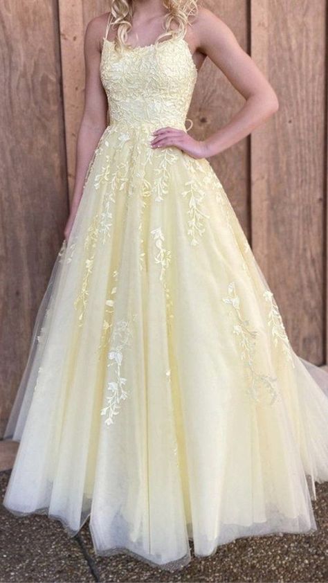 Belle Prom Dress, 18th Debut, Yellow Prom Dresses, Pastel Prom Dress, Spring Formal Dresses, Grad 2023, Simple Gown, Fall Winter Wedding, Yellow Prom