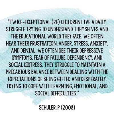 Twice Exceptional: Gifted with a Twist - Soaring with Snyder Twice Exceptional Children, Neurodivergent Things, Aba Resources, Can Mask, Average Student, Savant Syndrome, Twice Exceptional, Auditory Processing Disorder, Gifted Children