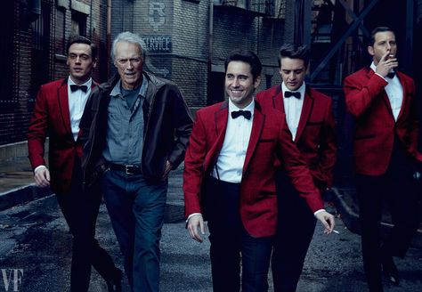 Jersey Boys the musical Vincent Piazza, John Lloyd Young, Francesca Eastwood, Annie Leibovitz Photography, Frankie Valli, Film Netflix, Movies For Boys, Jersey Boys, Annie Leibovitz