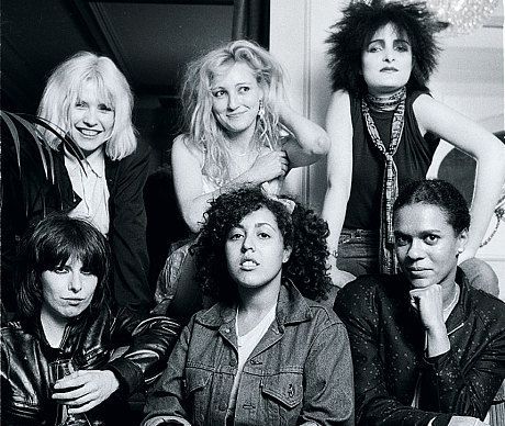 Debbie Harry, Viv Albertine, Siouxsie Sioux, Pauline Black, Poly Styrene, Chrissy Hynde. Viv Albertine, Pauline Black, Poly Styrene, Garage Punk, Deborah Harry Blondie, Chrissie Hynde, The Runaways, Siouxsie Sioux, Deborah Harry