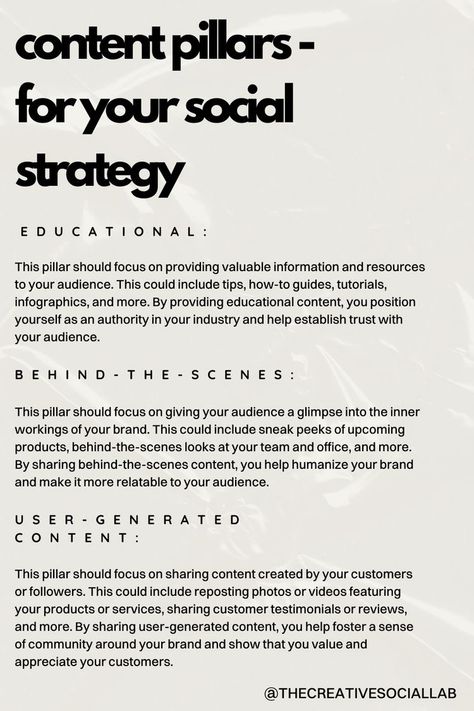 Content Strategy Framework, Content Space Ideas, Content Pillar Ideas, Business Captions, 2023 Marketing, Brand Quotes, Ig Marketing, Content Pillars, Content Creating