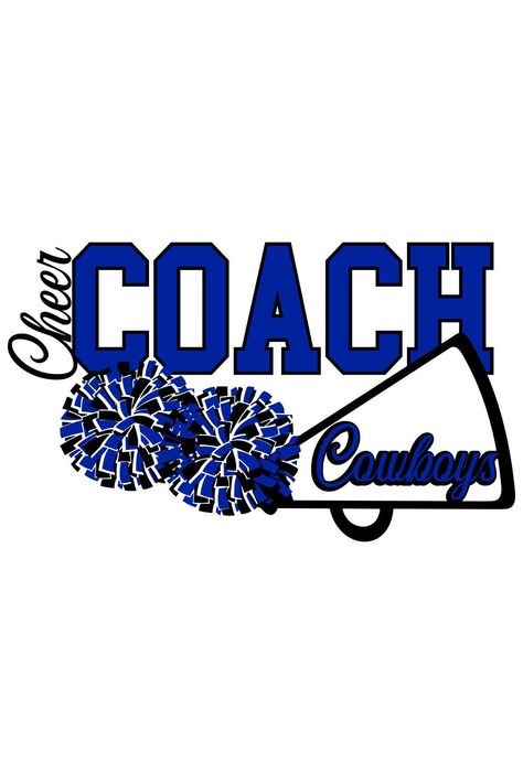 Excited to share this item from my #etsy shop: Cowboys Cheer Coach SVG Cheer Coach Svg, Coach Svg, Frog Svg, Cheer Tryouts, Heart Of Vegas, Cheer Megaphone, Cheer Coach, Cheer Coaches, Team Names