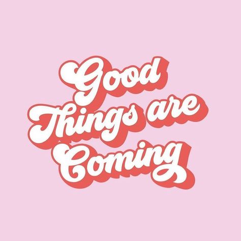 Re:New Beauty on Instagram: “Good things are coming and we can’t wait to share with you! 🥳🌼 We have lots of exciting things coming up, we’re keeping all fingers crossed…” 3 Word Phrases, Good Things Are Coming Wallpaper, Good Things Are Coming Poster, Affirmation Prints, Kindness Club, Calligraphy Quote, Like Us Series, Good Things Are Coming, Support Women