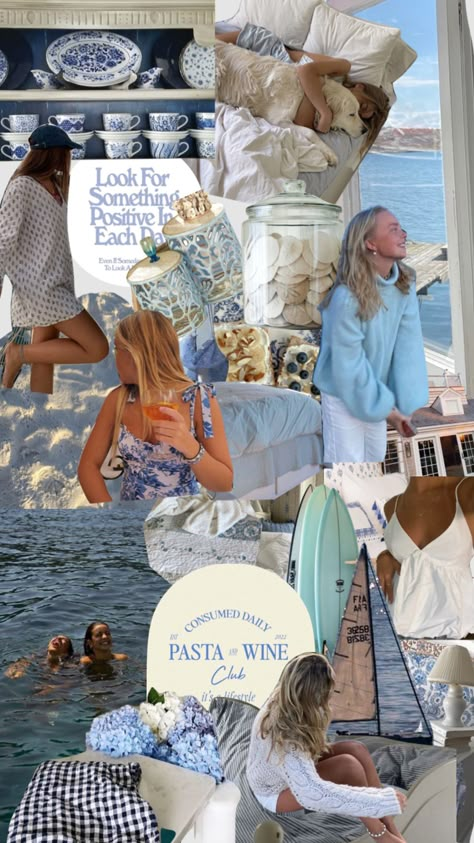 Coastal Grandmother Collage, Coastal Esthetic, Coastal Girl, Costal Granddaughter, Granddaughter Aesthetic, European Summer Aesthetic, Coastal Wallpaper, Coastal Aesthetic, Coastal Granddaughter