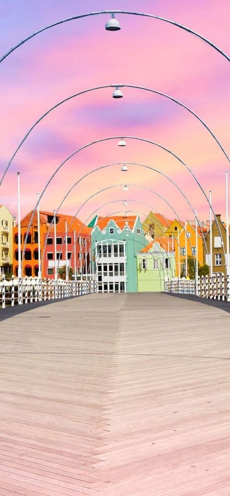 Queen Emma Bridge, Willemstad, Curaçao Curacao Aesthetic, Curacao Willemstad, Willemstad Curacao, Willemstad, Blue Curacao, Colour Combo, Center Pieces, Mambo, Travel Inspo