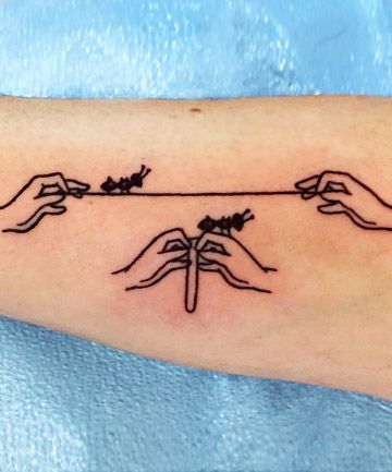 Literary Tattoos: 'A Wrinkle in Time' A Wrinkle In Time Tattoo, Wrinkle In Time Tattoo, Geek Tattoo Ideas, In Time Tattoo, Literary Tattoos Books, Fiction Tattoo, Time Tattoo Ideas, Geek Tattoos, Literary Tattoo