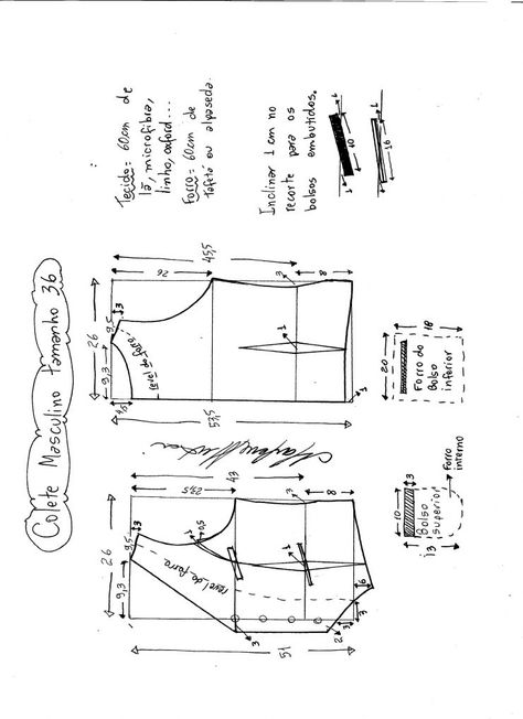 Masculino: colete social | Marlene Mukai Mens Vest Pattern, Waistcoat Pattern, Pola Topi, Basic Dress Pattern, T Shirt Sewing Pattern, Sewing Shorts, Pajama Pattern, Sewing Kids Clothes, Girls Dress Sewing Patterns