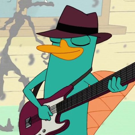 Perry The Platypus Pfp, Perry The Platypus Icon, Human Perry The Platypus, Perry The Platypus Wallpapers, Platypus Perry, Paper Plants Diy, Perry Platypus, Camp Lazlo, Phineas E Ferb