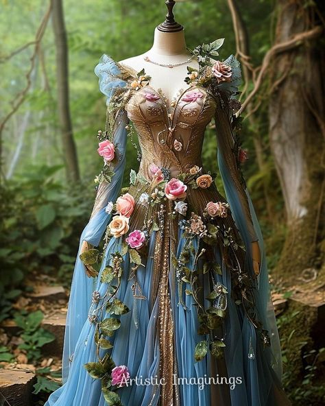 Vishma Maharaj (@artistic_imaginings) • Photos et vidéos Instagram Mother Nature Outfit Ideas, Flower Inspired Dress, Fey Aesthetic, Flower Dress Outfit, Queen Attire, Vishma Maharaj, Witch Spells, Fashion Fairytale, Fantasy Play