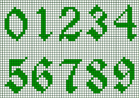 cs1-oldenglishnumbers-chart1500.gif Cross Stitch Alphabets, Old English Alphabet, Perler Pattern, Crochet Alphabet, Cross Stitch Numbers, Crochet Letters, Cross Stitch Alphabet Patterns, Embroidery Stitches Beginner, Cross Stitch Fonts