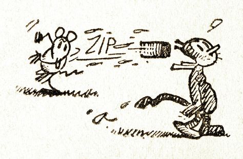 The Gender Fluidity of Krazy Kat | The New Yorker Art Spiegelman, Krazy Kat, Newspaper Comic Strip, Cartoon Strip, Lucky Luke, Romance Comics, Pop Art Comic, Classic Comics, Page Turner