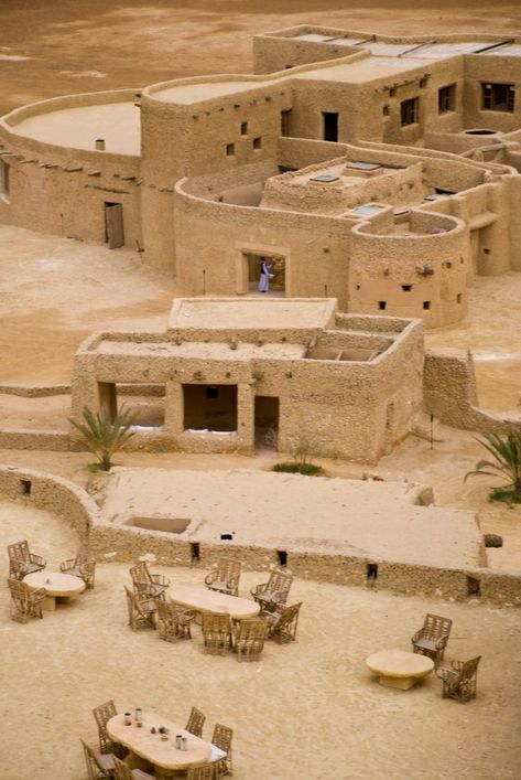 Images about Adrere Amellal and Siwa Oasis – Adrere Amellal Eco-Lodge Siwa Oasis Siwa Oasis Egypt, Siwa Oasis, Eco Architecture, Eco Lodge, Desert Life, Architecture Design Drawing, Vernacular Architecture, Desert Art, Home Building Design