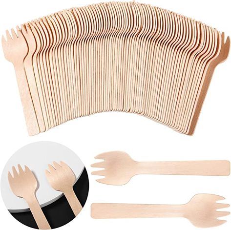 Amazon.com: 200 Pieces Wooden Forks Forks Disposable Mini Forks Small Sporks Bulk Appetizer Forks Cutlery Mini Utensils Cake Fork for Carnival Birthday Party Supplies, 4 Inches : Health & Household French Picnic, Carnival Birthday Party, Wooden Fork, Cake Fork, Charcuterie Platter, Carnival Birthday Parties, Carnival Birthday, Fruit Tray, Forks And Spoons